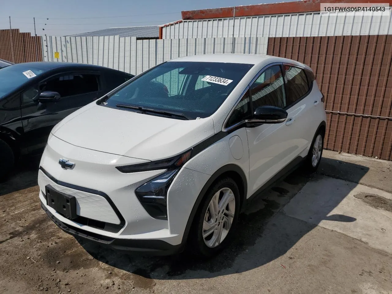 2023 Chevrolet Bolt Ev 1Lt VIN: 1G1FW6S06P4140543 Lot: 71233634