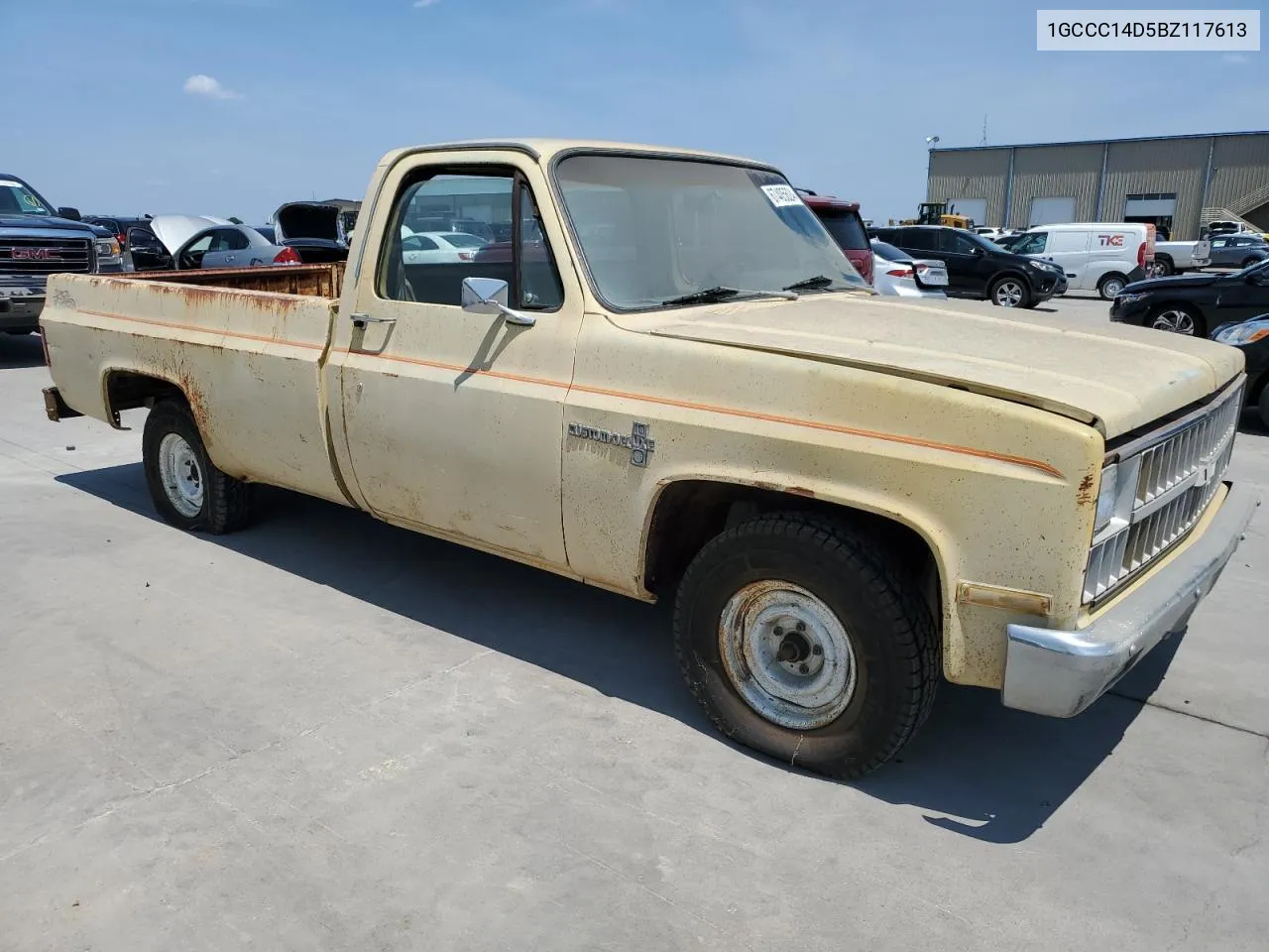 1GCCC14D5BZ117613 1981 Chevrolet C10