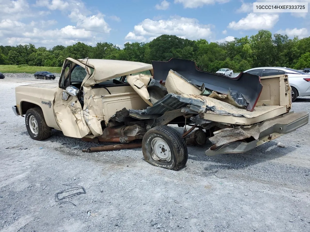 1984 Chevrolet C10 VIN: 1GCCC14HXEF333725 Lot: 57824484