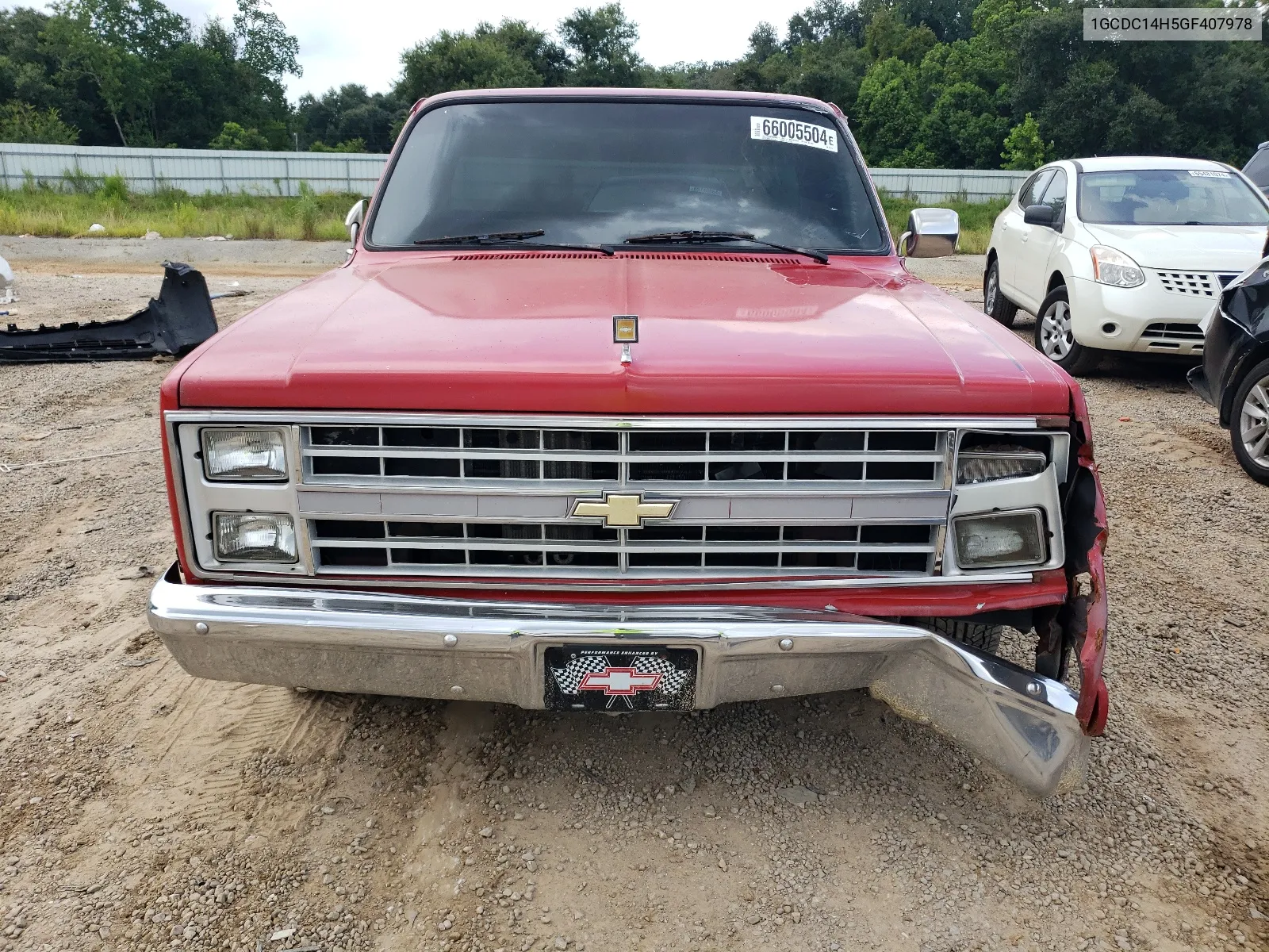 1986 Chevrolet C10 VIN: 1GCDC14H5GF407978 Lot: 66005504