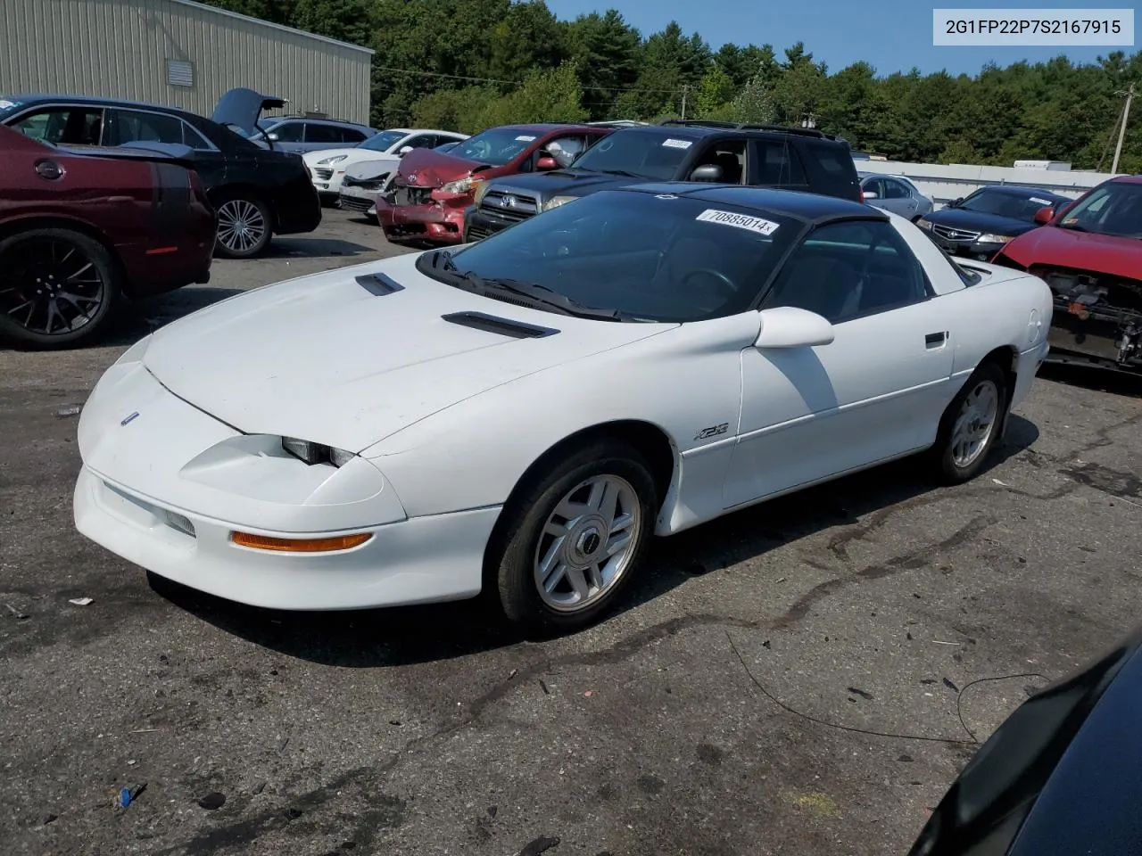 1995 Chevrolet Camaro Z28 VIN: 2G1FP22P7S2167915 Lot: 70885014