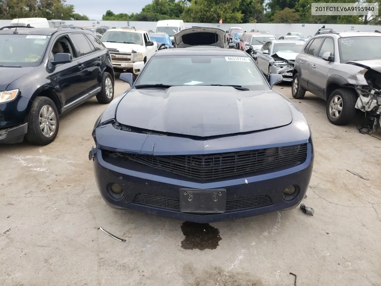 2010 Chevrolet Camaro Lt VIN: 2G1FC1EV6A9195940 Lot: 66312714