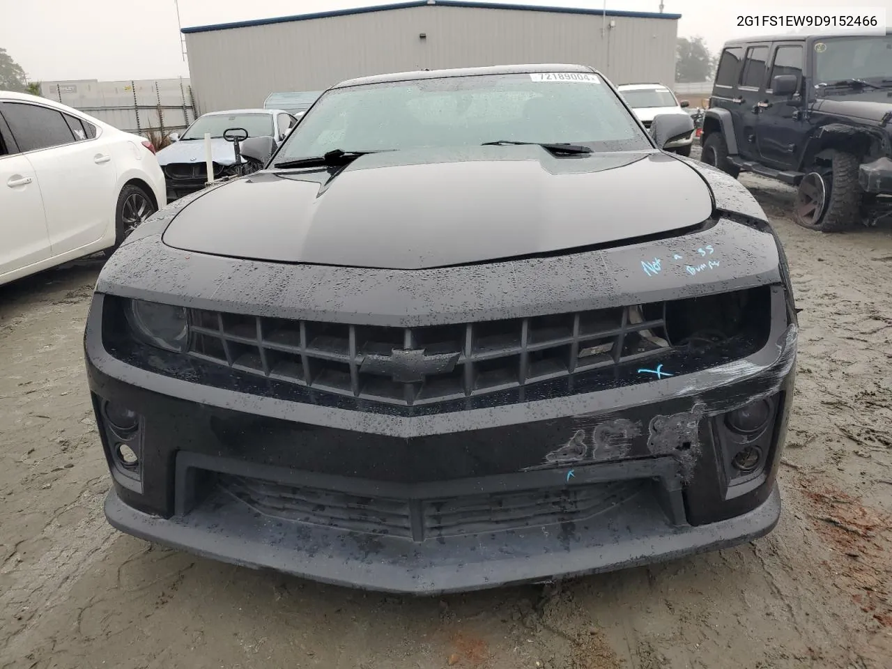 2G1FS1EW9D9152466 2013 Chevrolet Camaro Ss