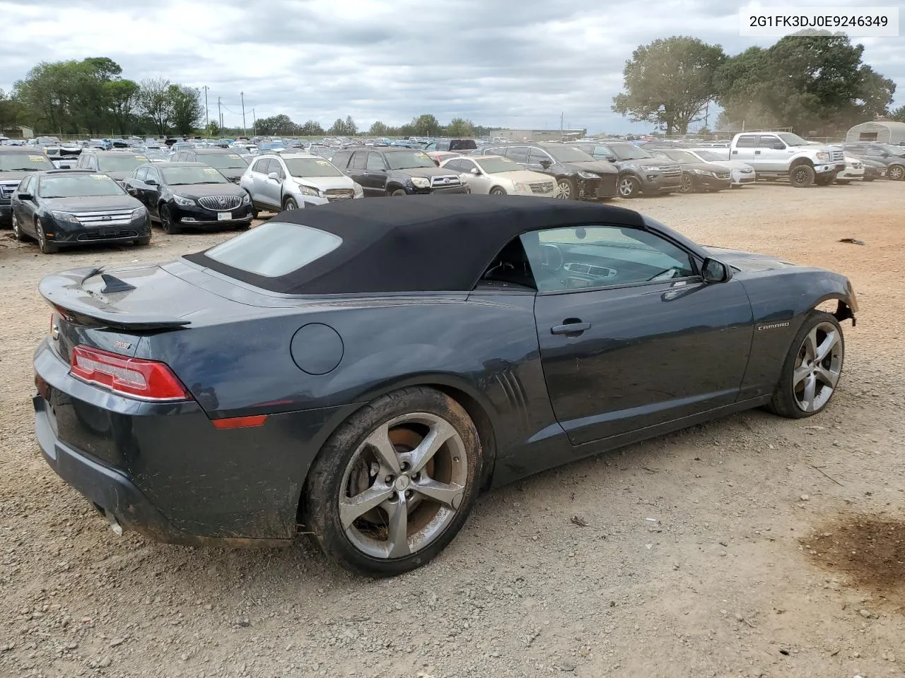 2G1FK3DJ0E9246349 2014 Chevrolet Camaro 2Ss