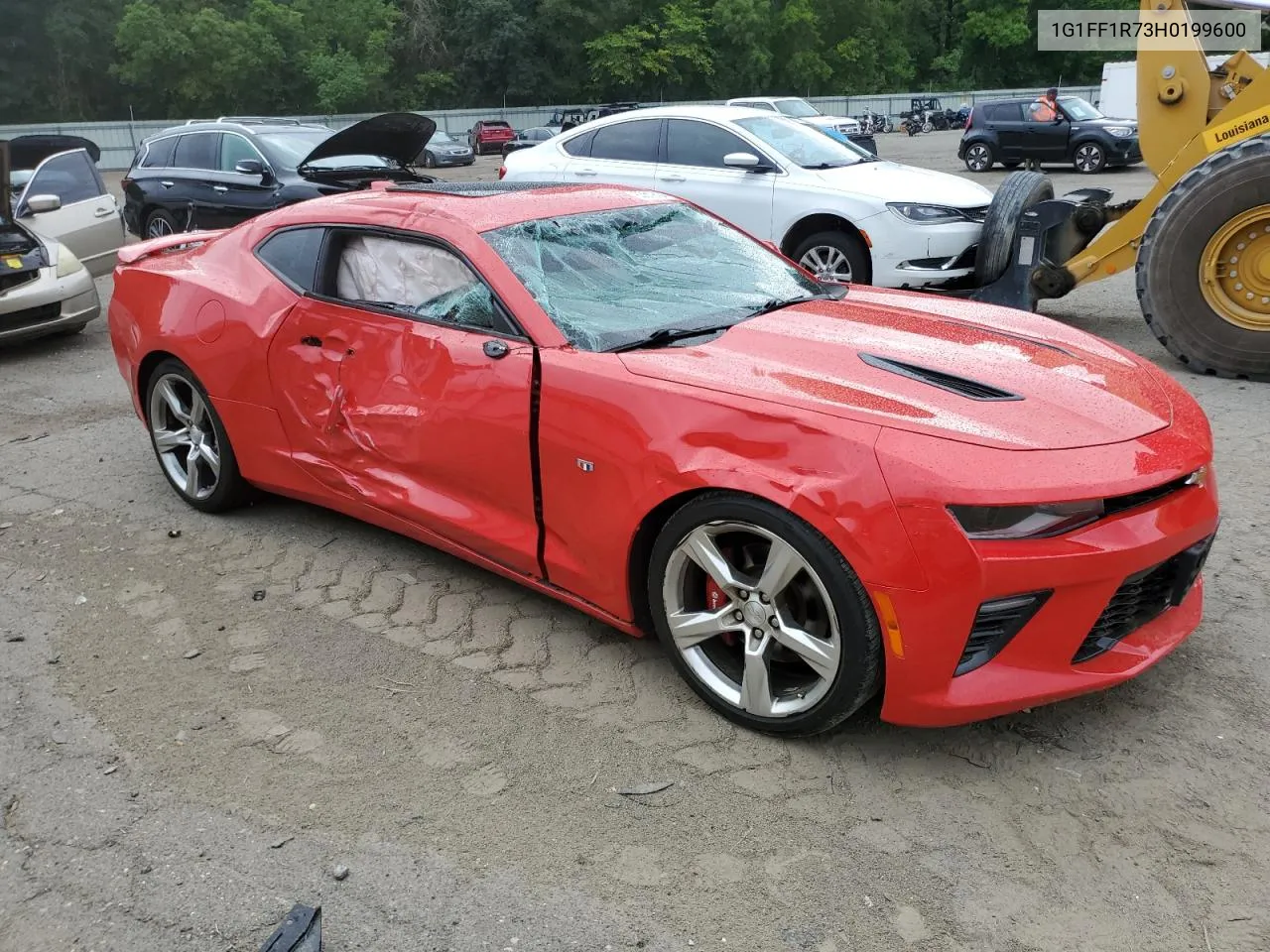 1G1FF1R73H0199600 2017 Chevrolet Camaro Ss