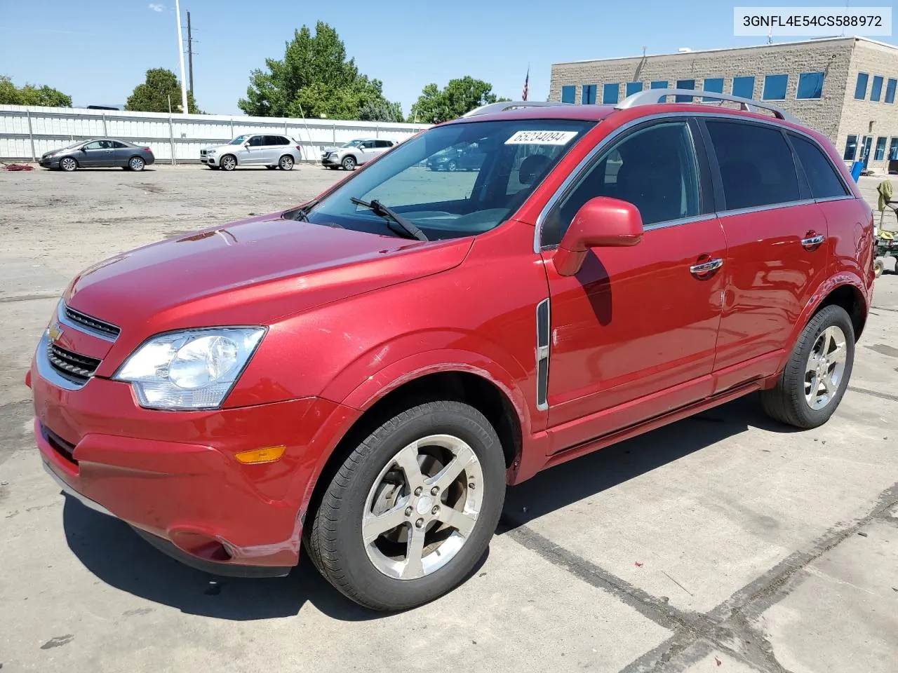 2012 Chevrolet Captiva Sport VIN: 3GNFL4E54CS588972 Lot: 65234094