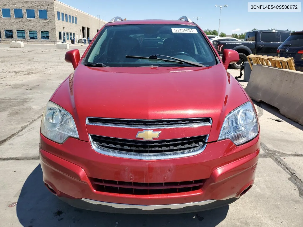 2012 Chevrolet Captiva Sport VIN: 3GNFL4E54CS588972 Lot: 65234094