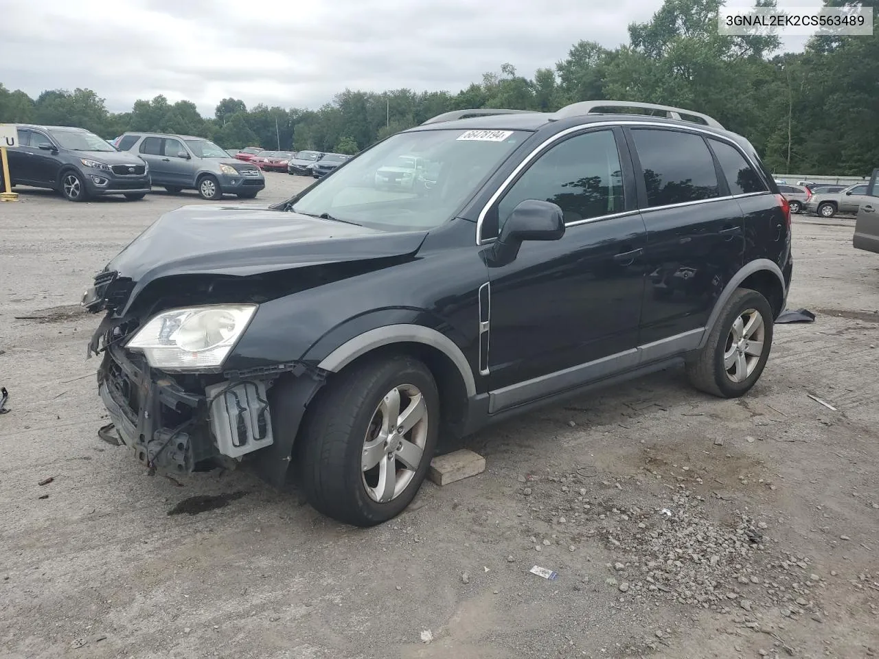 2012 Chevrolet Captiva Sport VIN: 3GNAL2EK2CS563489 Lot: 66478194