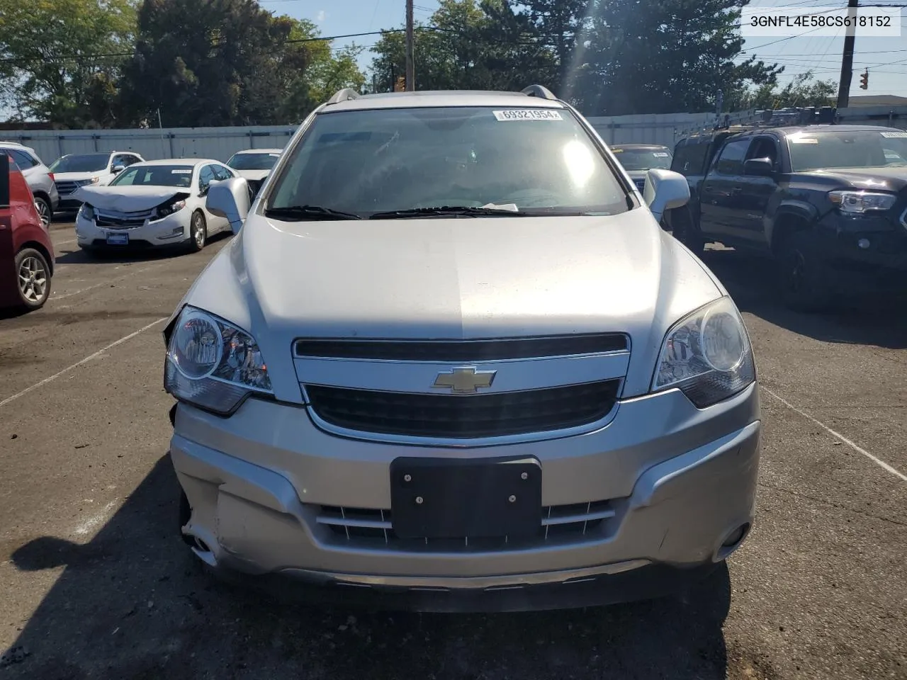 2012 Chevrolet Captiva Sport VIN: 3GNFL4E58CS618152 Lot: 69321954