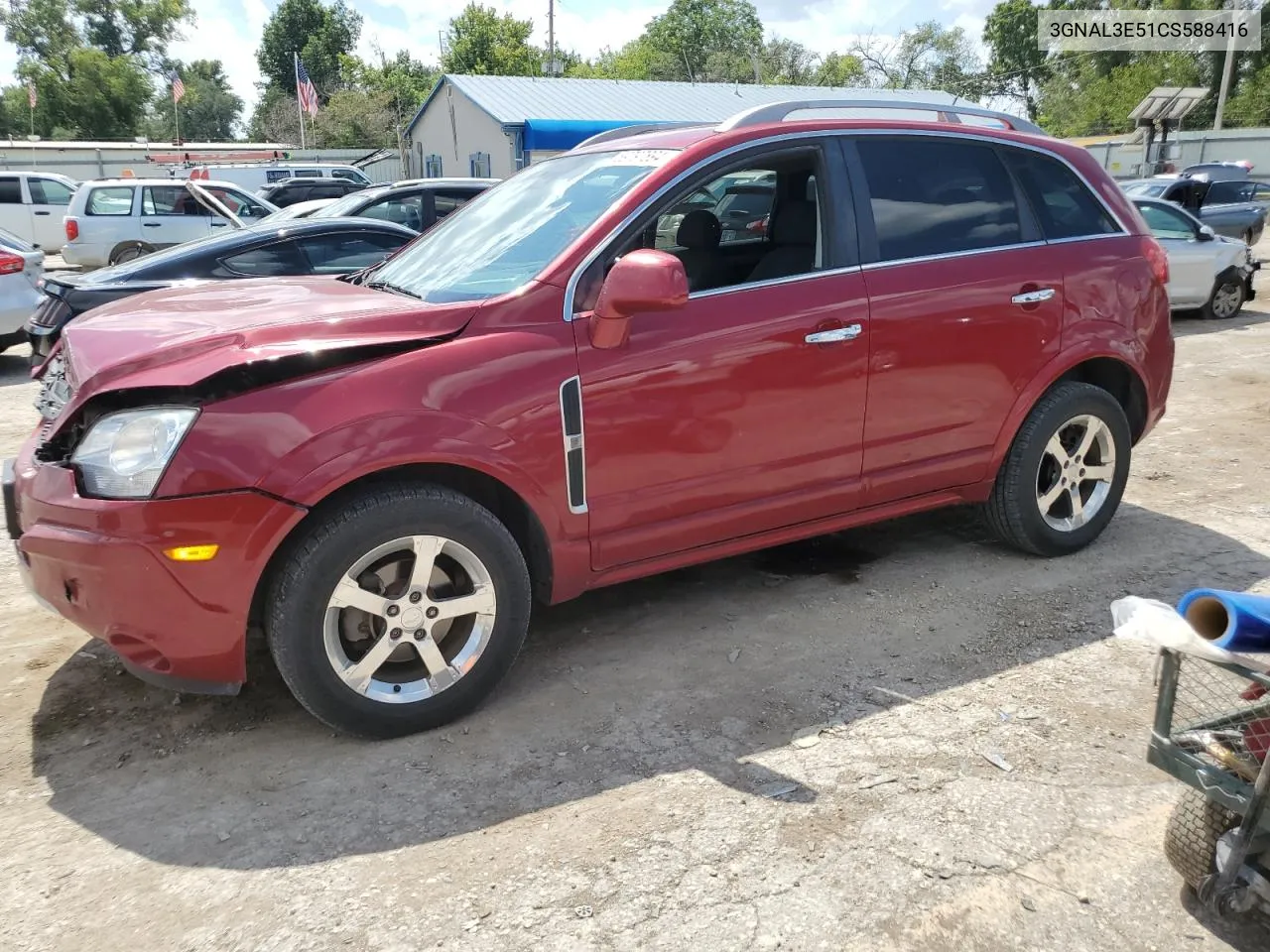 2012 Chevrolet Captiva Sport VIN: 3GNAL3E51CS588416 Lot: 69797894