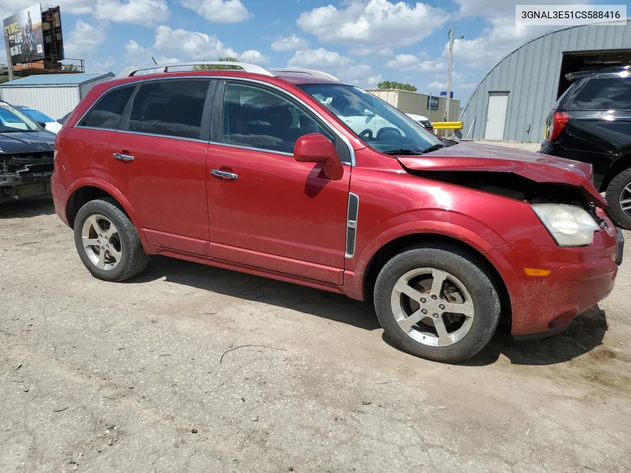 2012 Chevrolet Captiva Sport VIN: 3GNAL3E51CS588416 Lot: 69797894