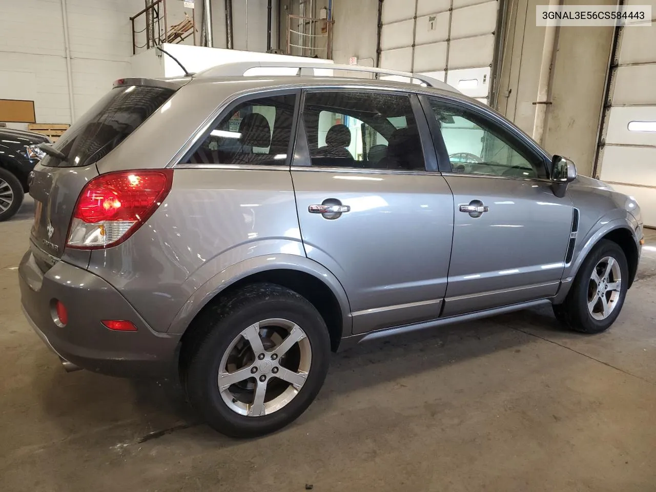 2012 Chevrolet Captiva Sport VIN: 3GNAL3E56CS584443 Lot: 72035364