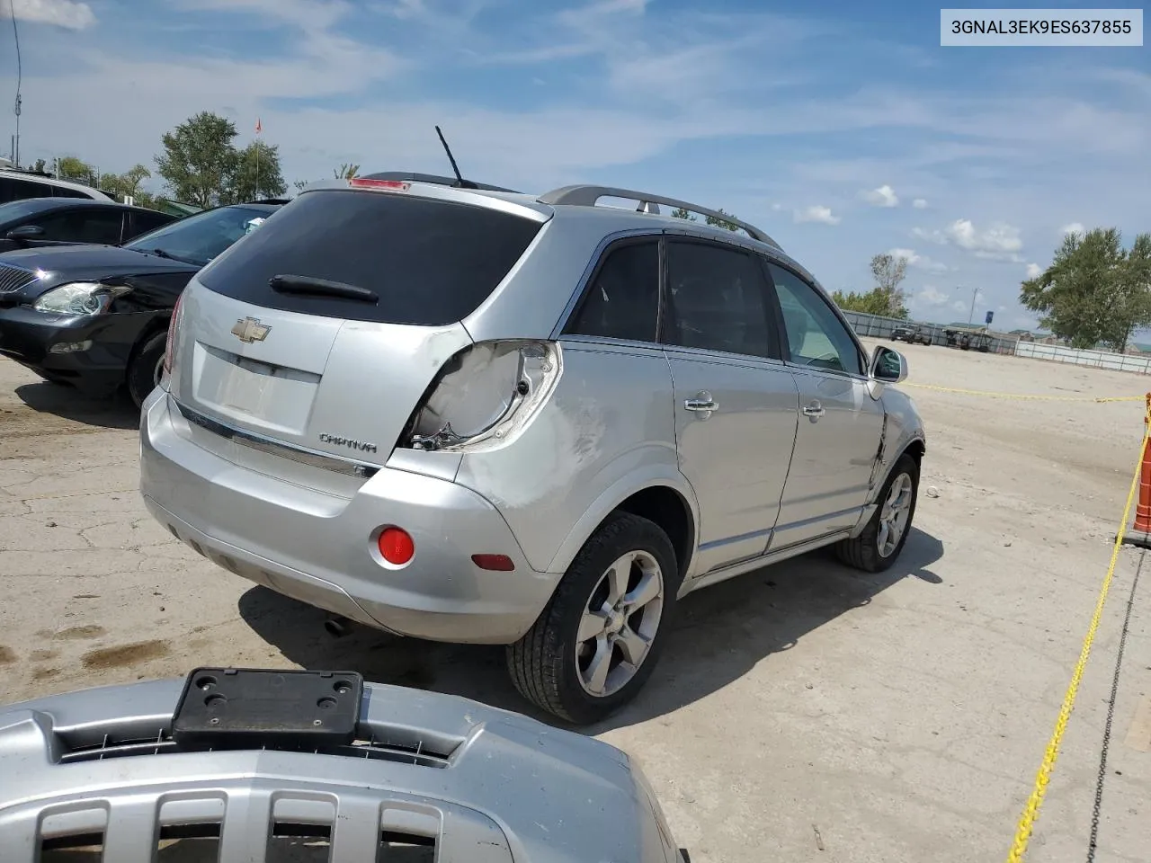 3GNAL3EK9ES637855 2014 Chevrolet Captiva Lt