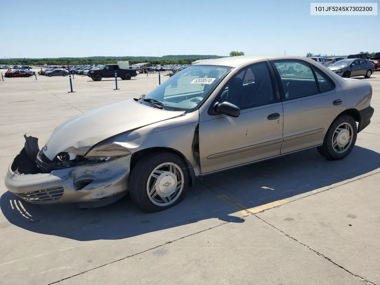 1999 Chevrolet Cavalier Ls VIN: 1G1JF5245X7302300 Lot: 52038574