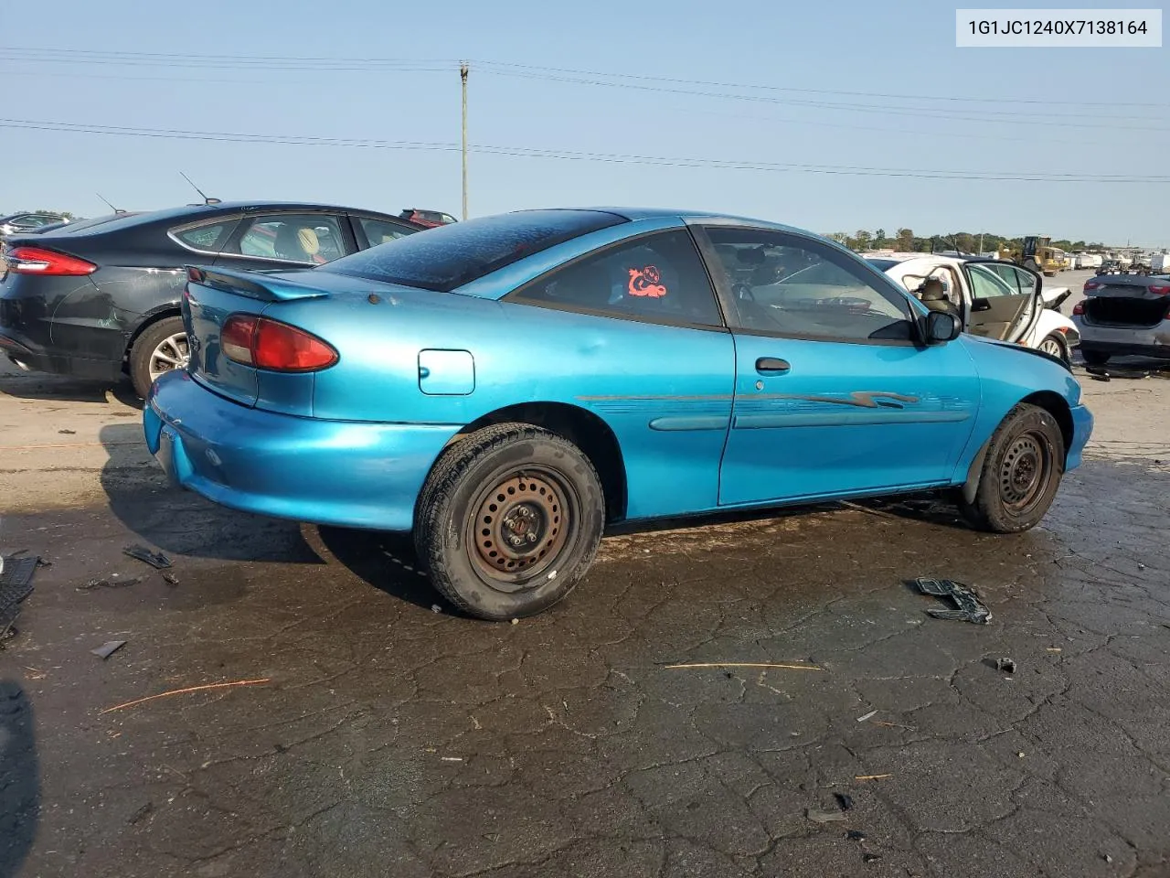 1999 Chevrolet Cavalier Base VIN: 1G1JC1240X7138164 Lot: 70324134