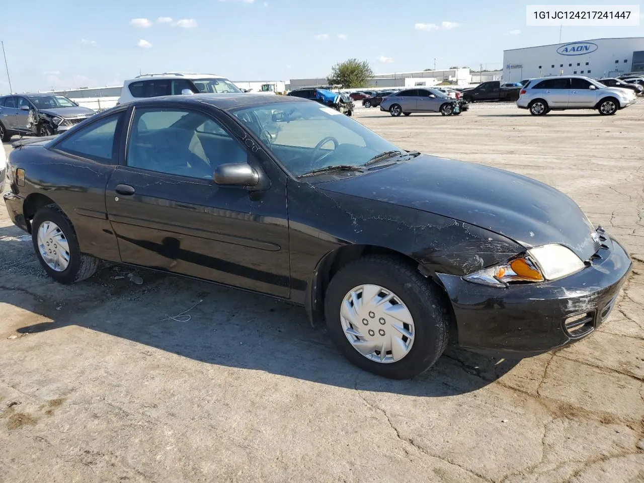 2001 Chevrolet Cavalier VIN: 1G1JC124217241447 Lot: 70500974