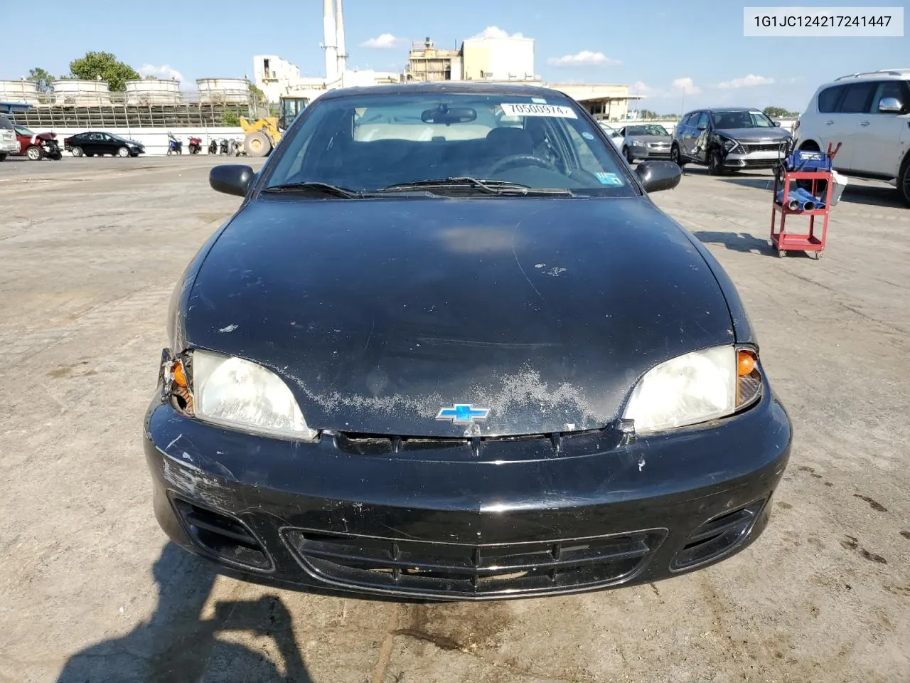 2001 Chevrolet Cavalier VIN: 1G1JC124217241447 Lot: 70500974