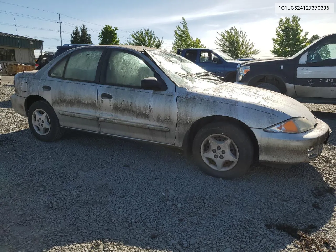 2002 Chevrolet Cavalier Base VIN: 1G1JC524127370336 Lot: 57023854