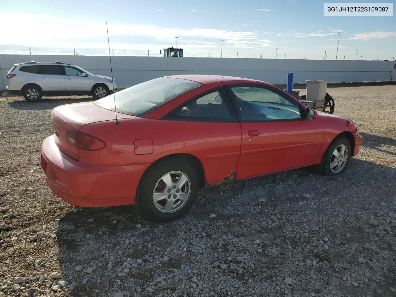 2002 Chevrolet Cavalier Z24 VIN: 3G1JH12T22S109087 Lot: 69413364