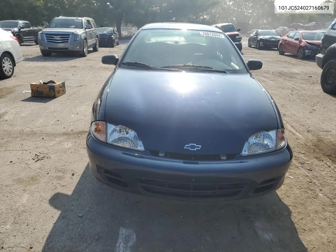 2002 Chevrolet Cavalier Base VIN: 1G1JC524027160679 Lot: 70813344