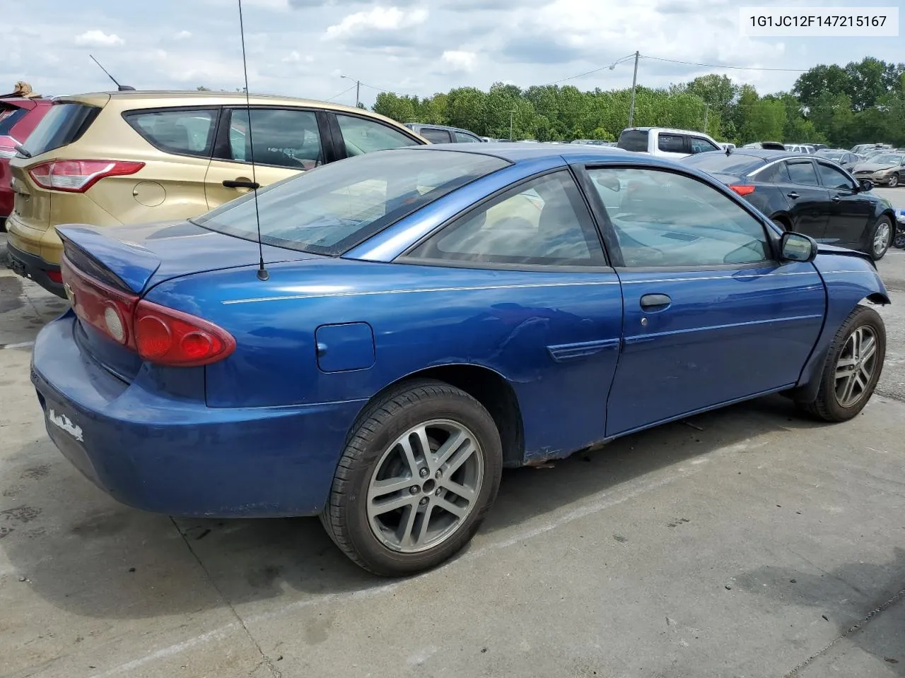 2004 Chevrolet Cavalier VIN: 1G1JC12F147215167 Lot: 66800194