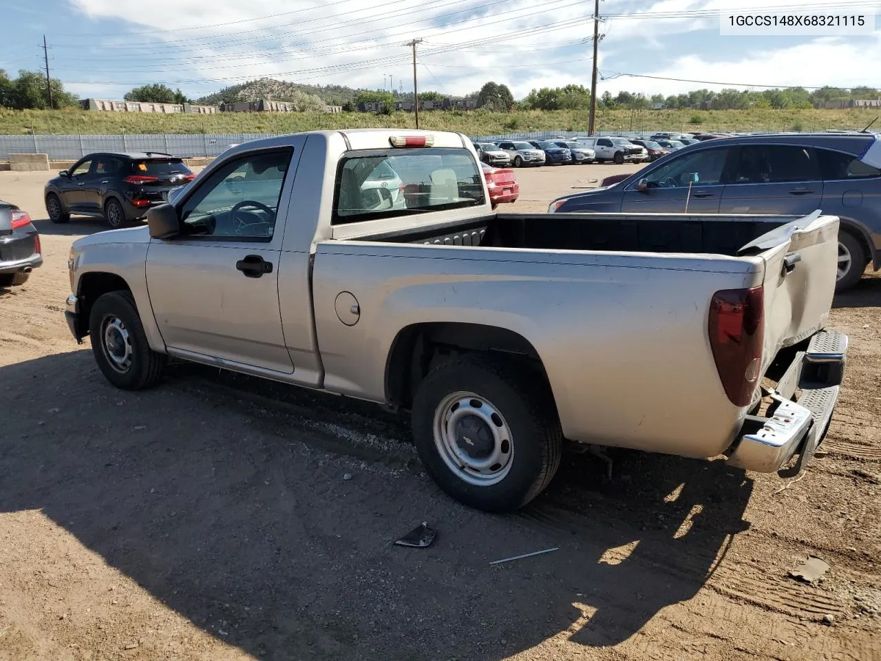 2006 Chevrolet Colorado VIN: 1GCCS148X68321115 Lot: 71217184