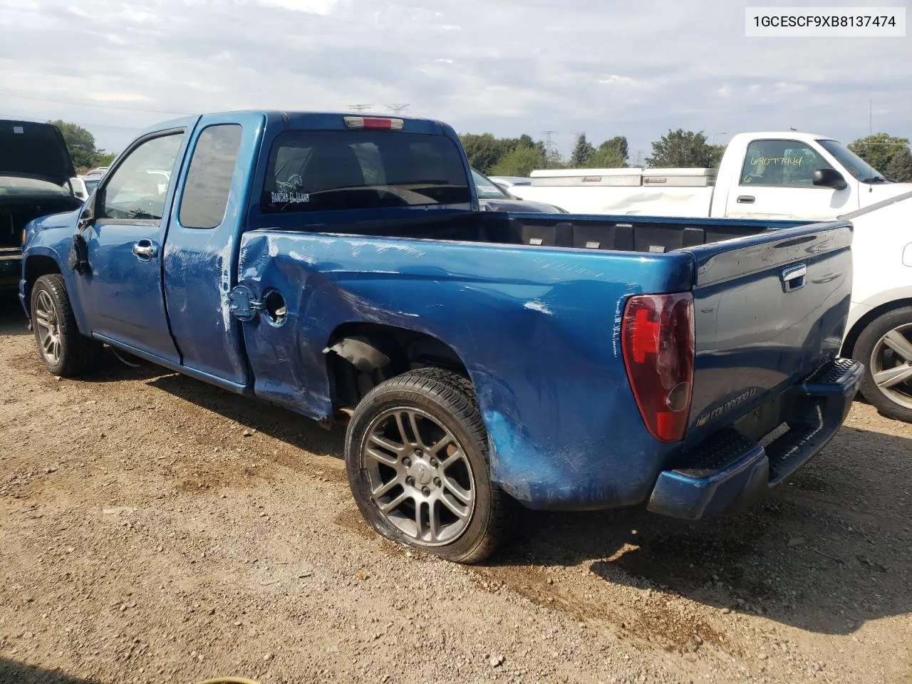 2011 Chevrolet Colorado Lt VIN: 1GCESCF9XB8137474 Lot: 69975464