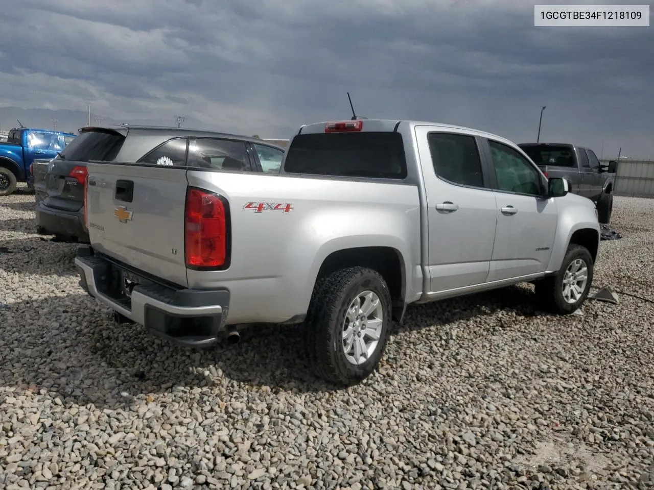 2015 Chevrolet Colorado Lt VIN: 1GCGTBE34F1218109 Lot: 70062544