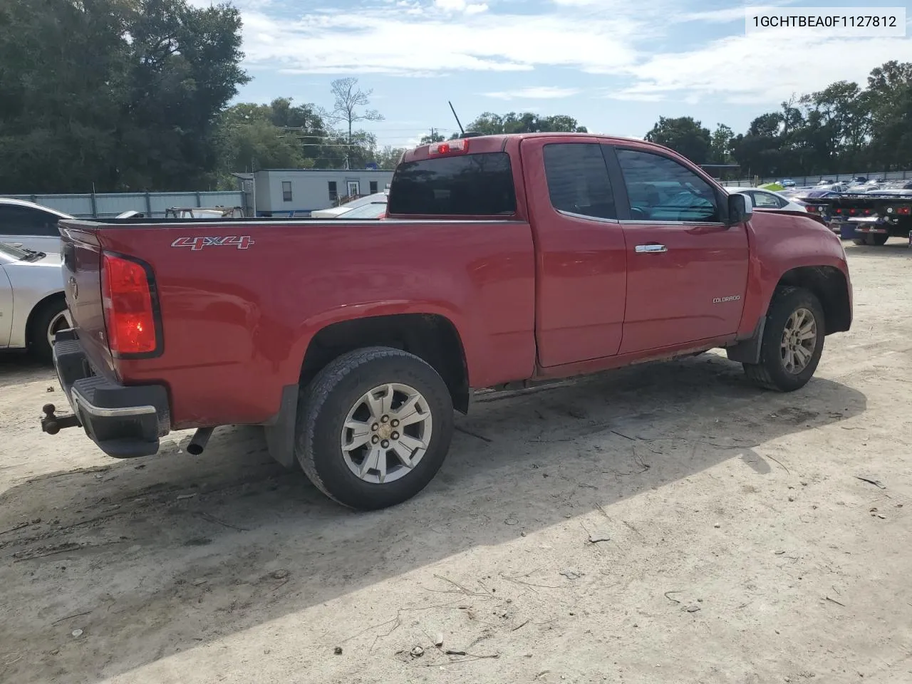 2015 Chevrolet Colorado Lt VIN: 1GCHTBEA0F1127812 Lot: 70855654