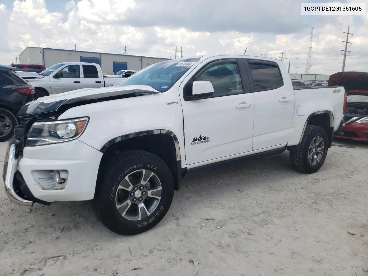 2016 Chevrolet Colorado Z71 VIN: 1GCPTDE12G1361605 Lot: 70690964