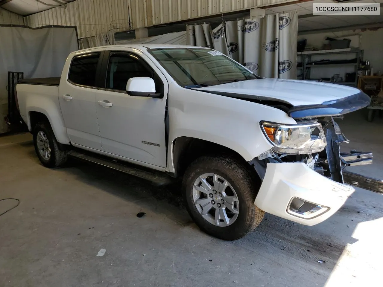 2017 Chevrolet Colorado Lt VIN: 1GCGSCEN3H1177680 Lot: 59242222