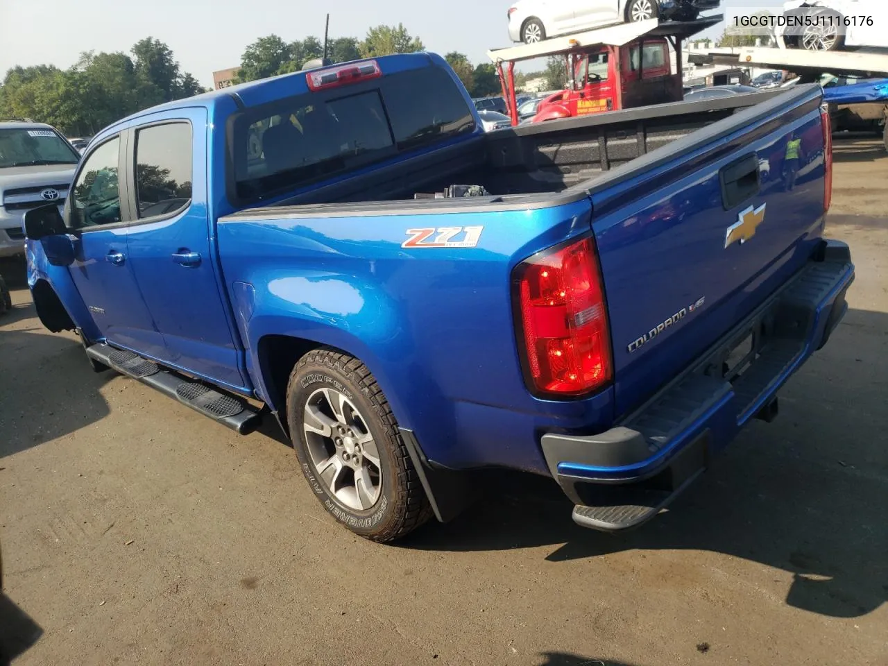 2018 Chevrolet Colorado Z71 VIN: 1GCGTDEN5J1116176 Lot: 71269874