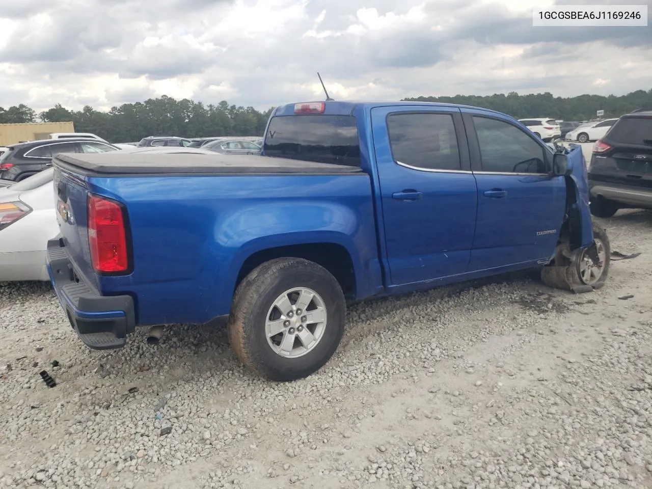 2018 Chevrolet Colorado VIN: 1GCGSBEA6J1169246 Lot: 72184604