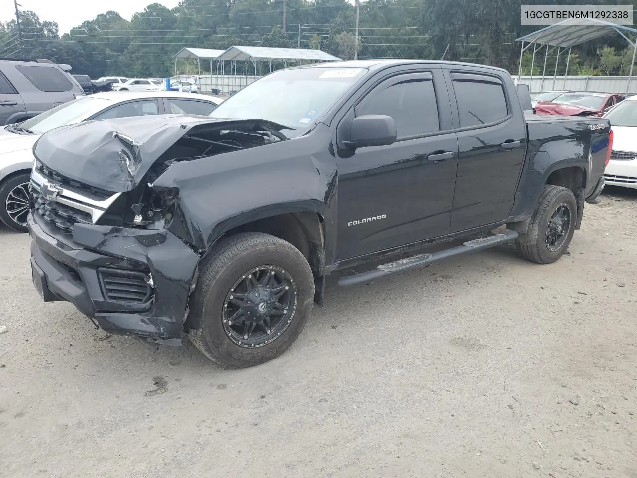 2021 Chevrolet Colorado VIN: 1GCGTBEN6M1292338 Lot: 72183674