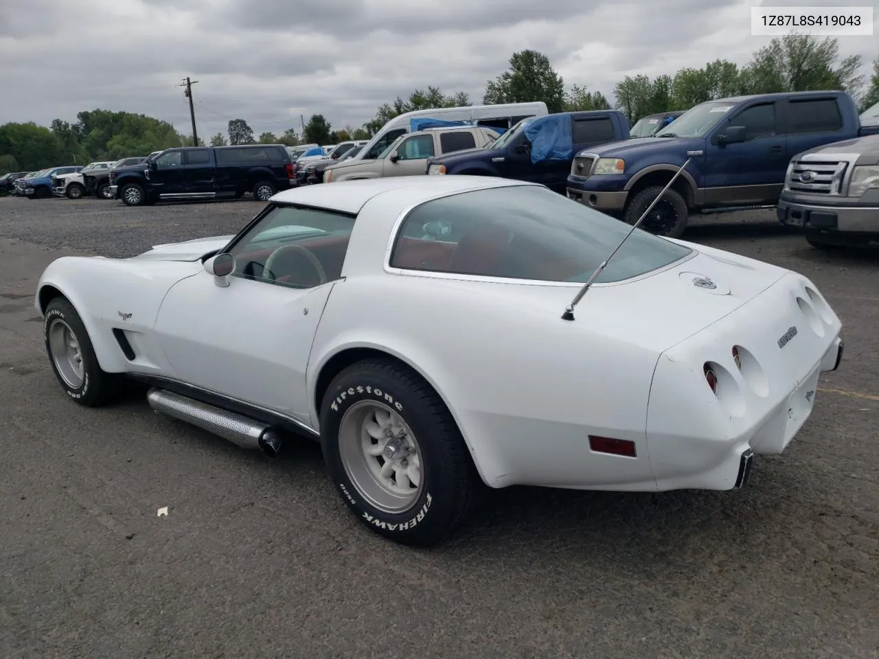 1Z87L8S419043 1978 Chevrolet Corvette