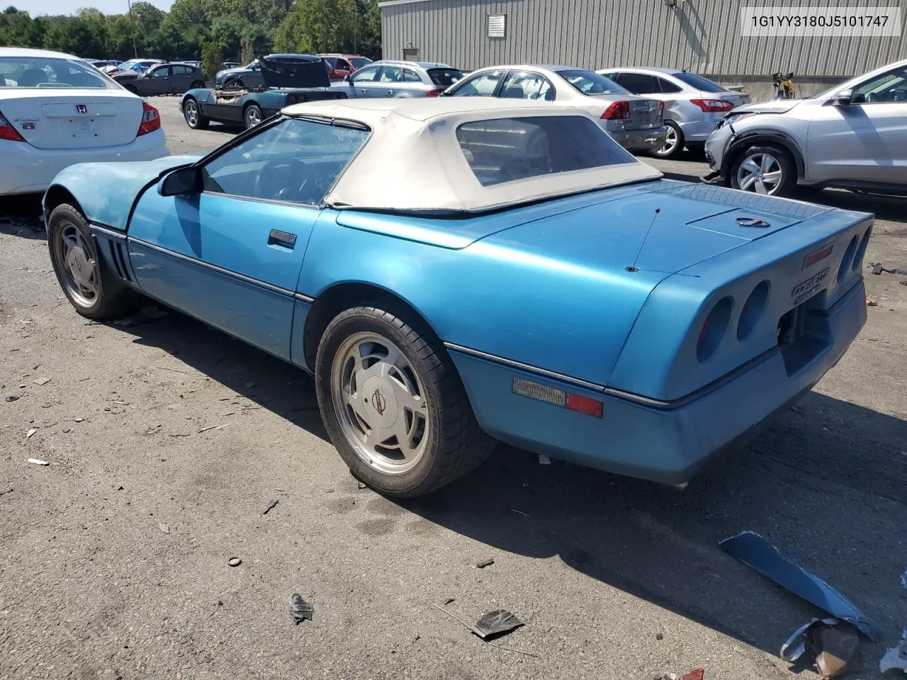 1988 Chevrolet Corvette VIN: 1G1YY3180J5101747 Lot: 68246244