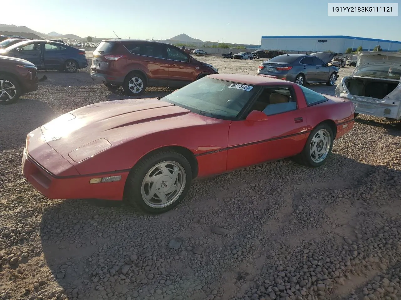 1G1YY2183K5111121 1989 Chevrolet Corvette