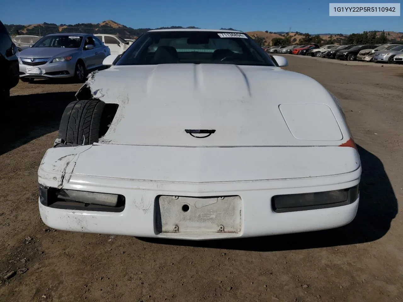 1994 Chevrolet Corvette VIN: 1G1YY22P5R5110942 Lot: 71136894