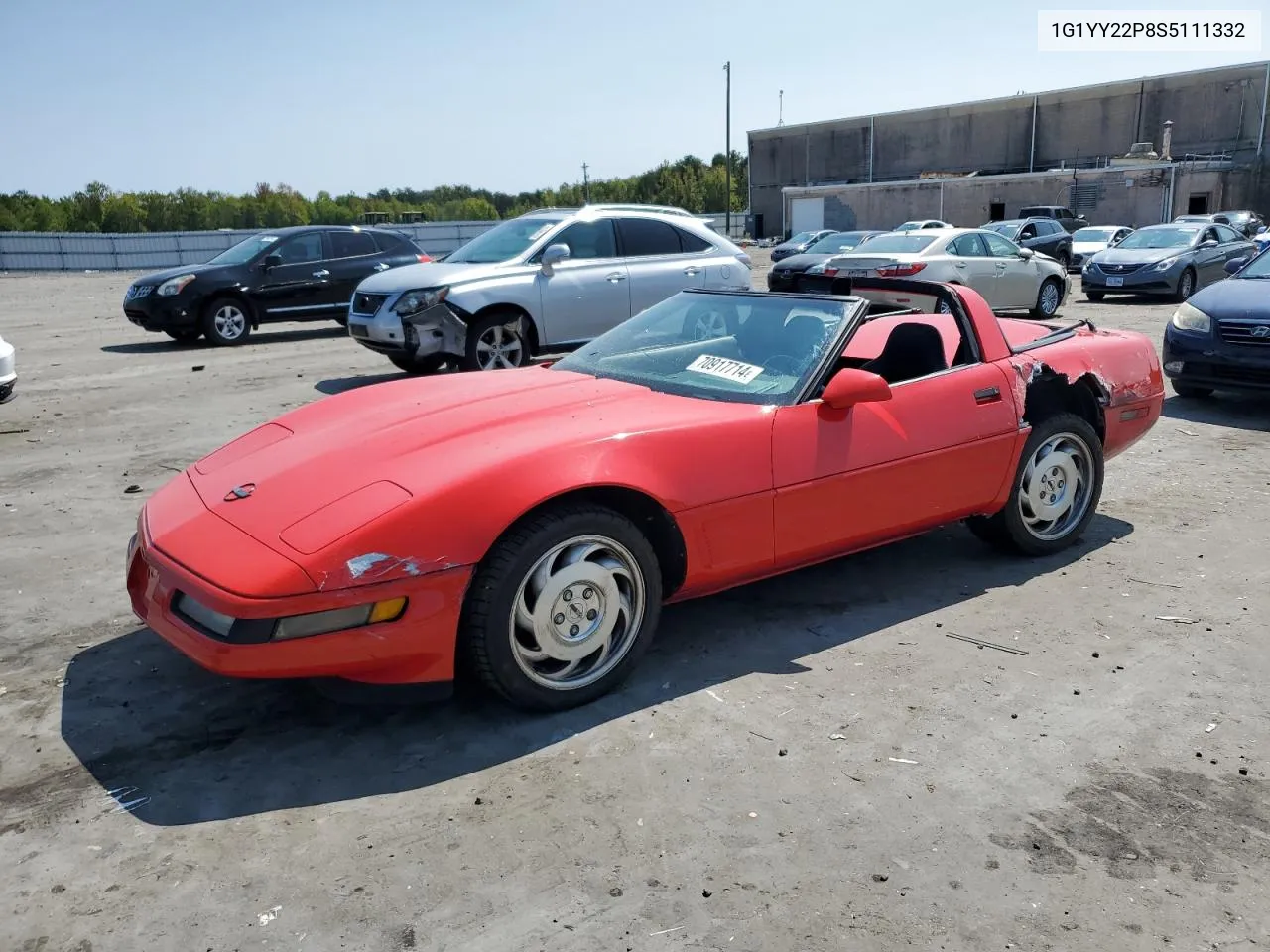 1G1YY22P8S5111332 1995 Chevrolet Corvette