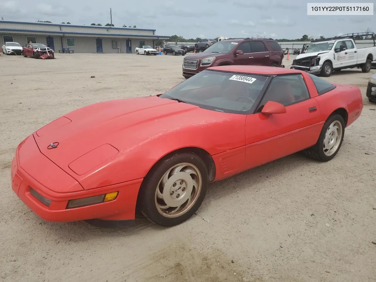 1996 Chevrolet Corvette VIN: 1G1YY22P0T5117160 Lot: 71358944