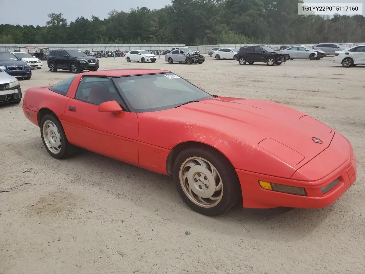 1996 Chevrolet Corvette VIN: 1G1YY22P0T5117160 Lot: 71358944