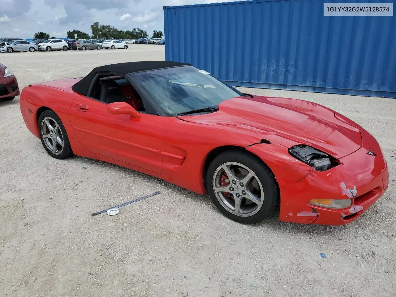 1998 Chevrolet Corvette VIN: 1G1YY32G2W5128574 Lot: 71737074