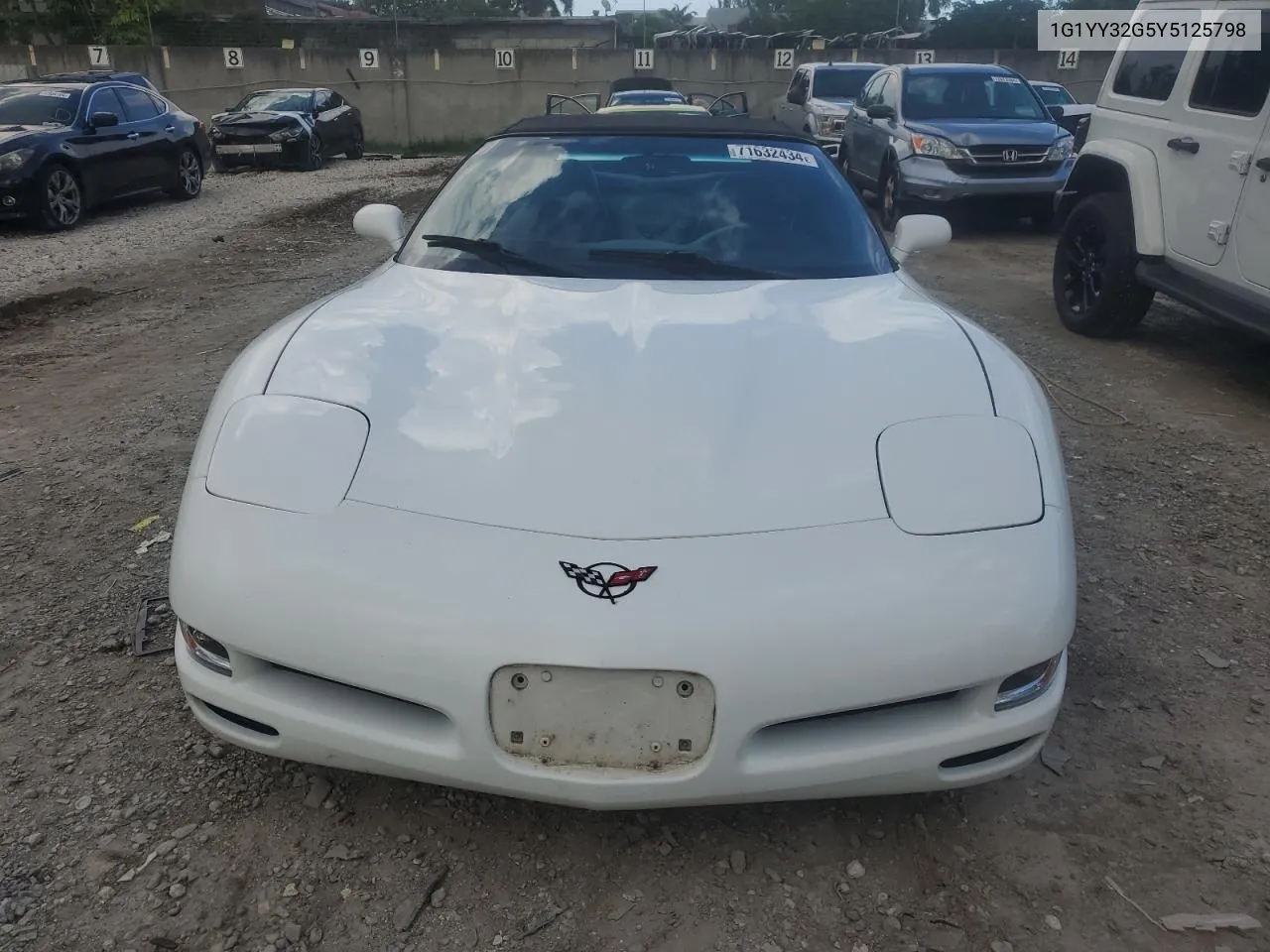 1G1YY32G5Y5125798 2000 Chevrolet Corvette