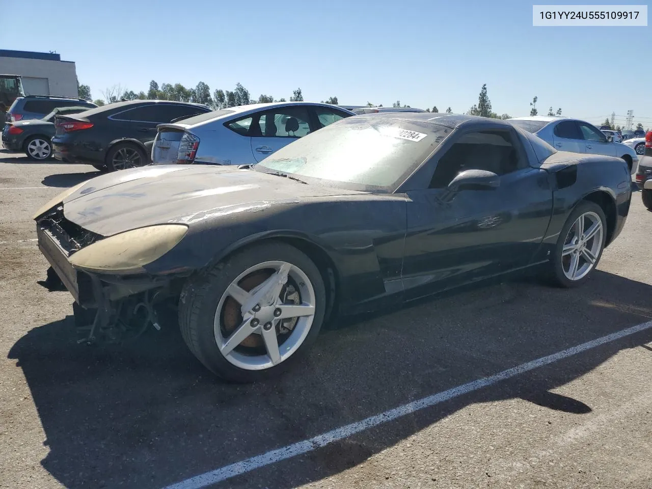 2005 Chevrolet Corvette VIN: 1G1YY24U555109917 Lot: 68392284