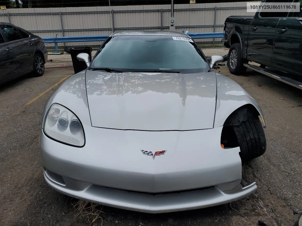 2006 Chevrolet Corvette VIN: 1G1YY25U865119678 Lot: 70210394