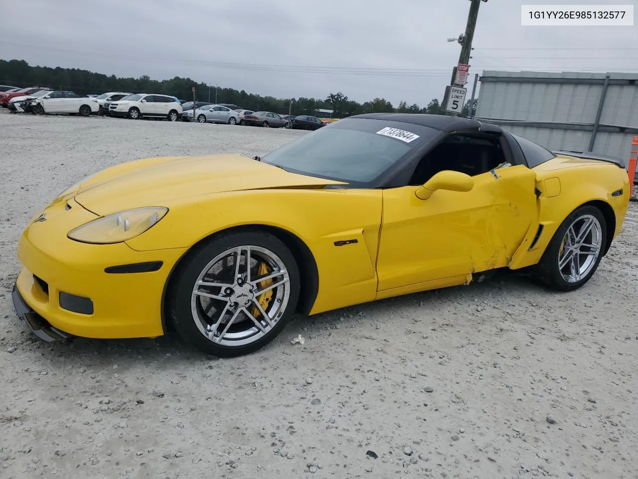 2008 Chevrolet Corvette Z06 VIN: 1G1YY26E985132577 Lot: 71378644