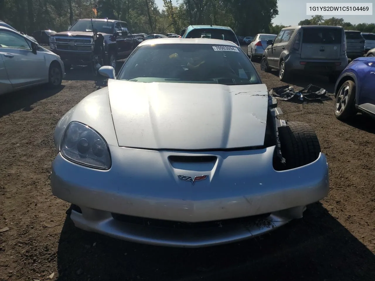 1G1YS2DW1C5104469 2012 Chevrolet Corvette Grand Sport