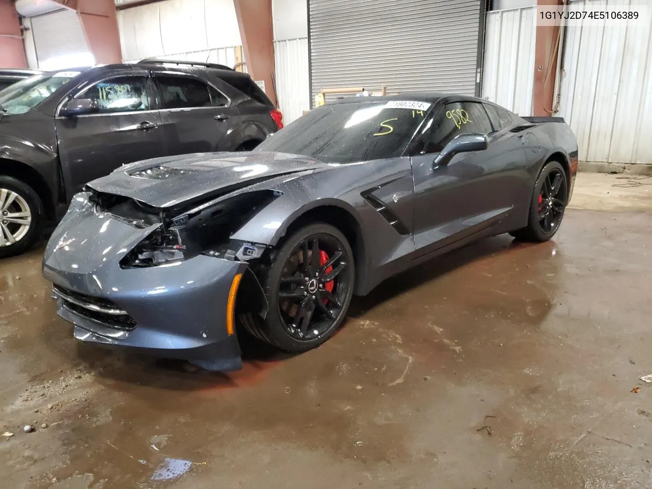 2014 Chevrolet Corvette Stingray Z51 2Lt VIN: 1G1YJ2D74E5106389 Lot: 71802324