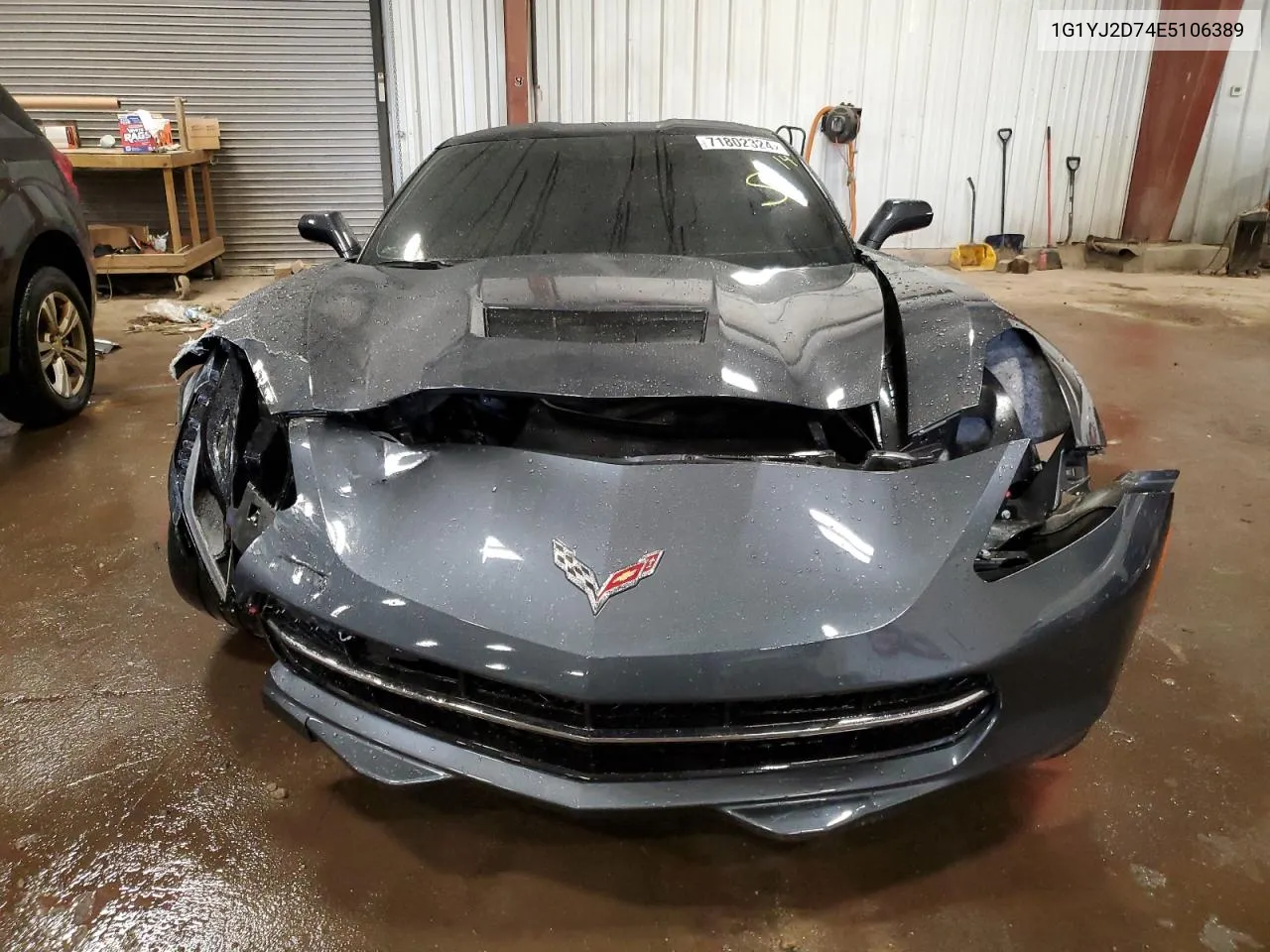 2014 Chevrolet Corvette Stingray Z51 2Lt VIN: 1G1YJ2D74E5106389 Lot: 71802324