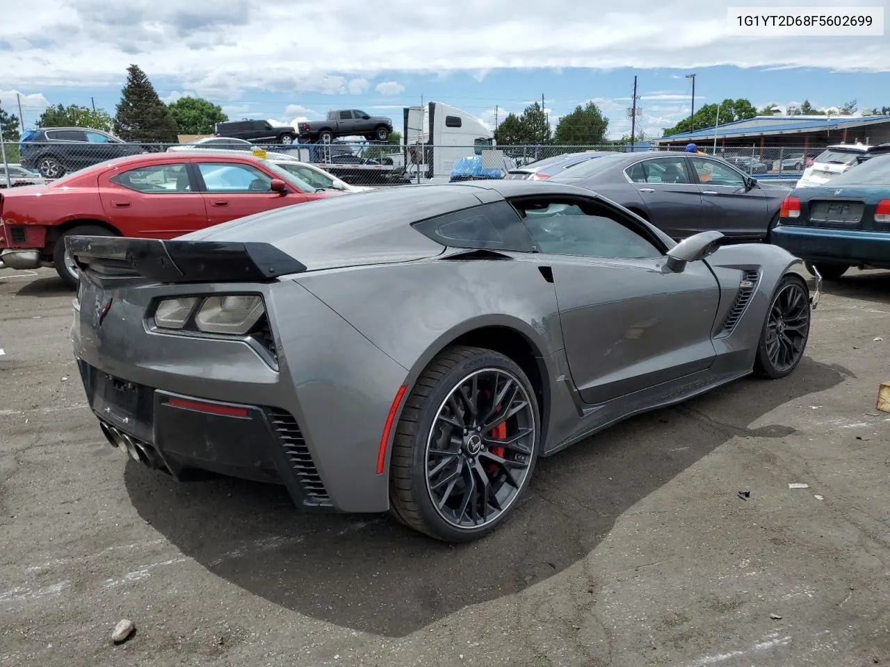 1G1YT2D68F5602699 2015 Chevrolet Corvette Z06 3Lz